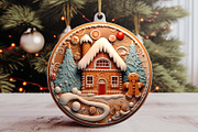 Christmas Ornament Bundle 3d, an Illustration by Moon Studio (Thumbnail 11 of 11)