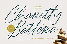 Charitty Battera Handwritten InkFont