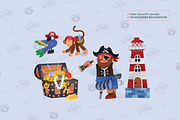 Pirate Treasure PNG Clipart set 2, an Illustration by ChubbyWobby (Thumbnail 4 of 5)