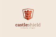Castle Shield Logo, a Branding & Logo Template by Sarten (Thumbnail 1 of 2)