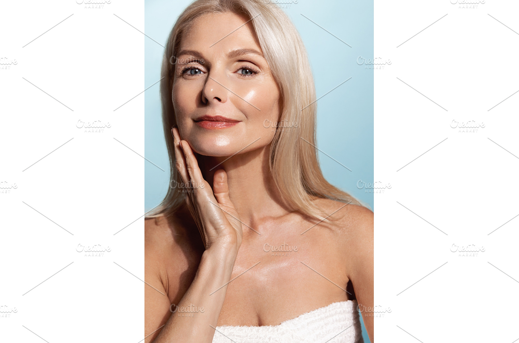 Aging beauty. Vertical of middle, a Person Photo by ringsaroundme