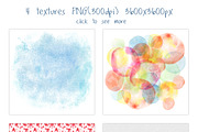Valentines day love watercolor set, an Illustration by antuanetto (Thumbnail 6 of 11)