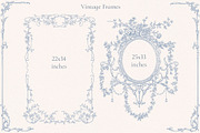 Ornate baroque Clip art, a Decorative Illustration by Ekaproeka (Thumbnail 3 of 6)