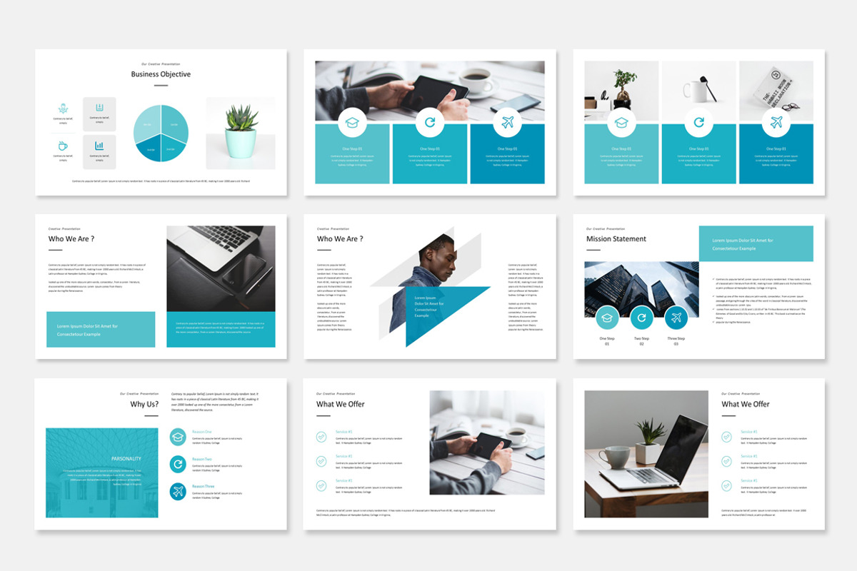 Google Slide Business Plan, a Presentation Template by WhiteGraphic (Photo 9 of 38)