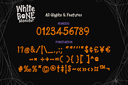 White Bone Monster, a Symbol Font by BBtypeStudios (Thumbnail 10 of 11)
