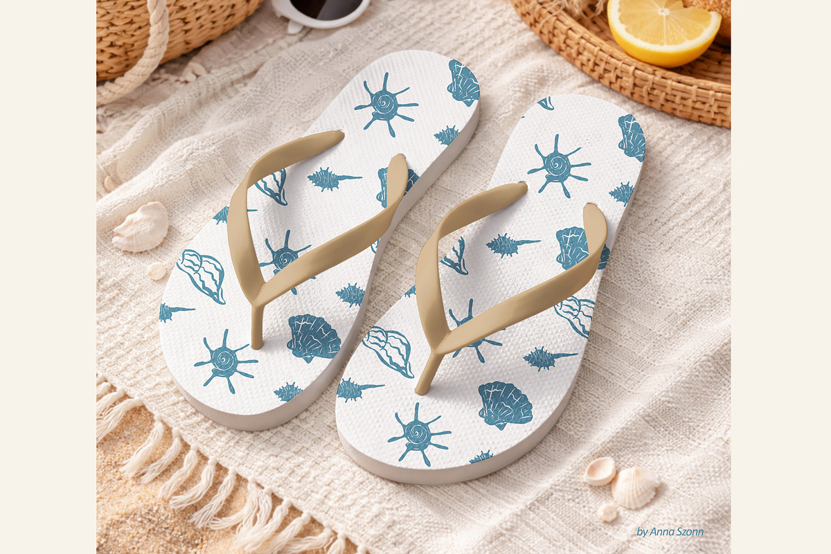Coastal Life. Vector Illustrations., a Seasonal Illustration by Designwork (Photo 4 of 21)