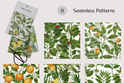 Botanical Watercolor Collection, a Pattern Graphic by mila_leev (Thumbnail 3 of 13)