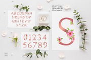 Spring flowers watercolor clipart, an Illustration by Brandianna (Thumbnail 5 of 9)