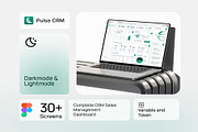 Pulse CRM Sales Insights Dashboard, an UI Kit Template by Creative Perspective (Thumbnail 2 of 8)