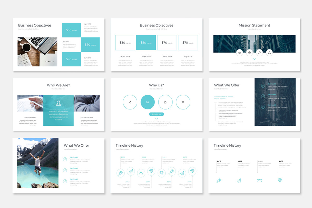 Business Presentation Bundle, a Presentation Template by WhiteGraphic (Photo 6 of 15)