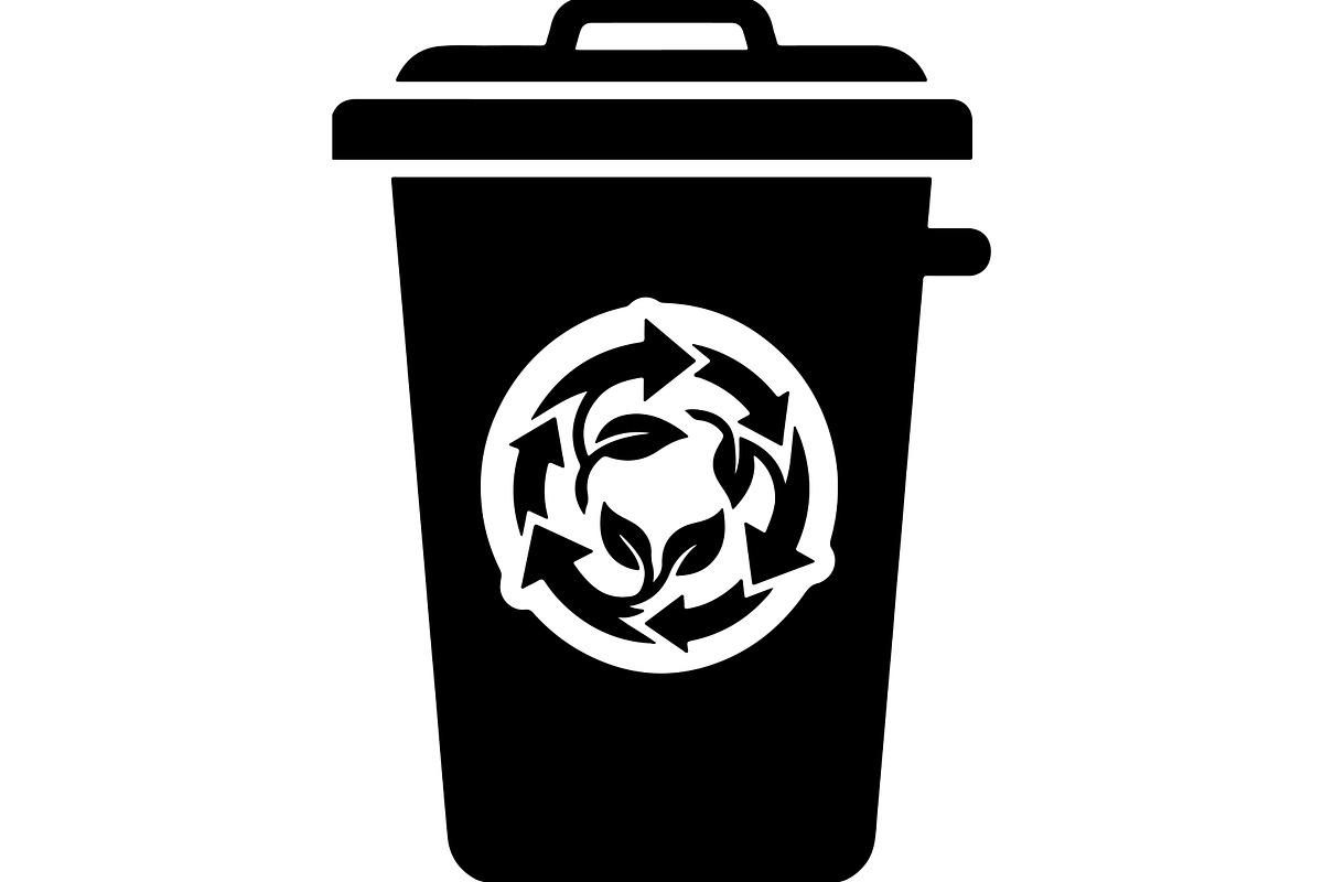 Eco Recycling Bin Icons Bundle, a Healthcare Illustration by abu67222 (Photo 14 of 16)