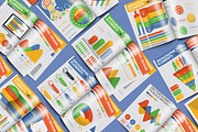 INFOGRAPHIC TEMPLATE BUNDLE, a Finance Illustration by The Craftsman (Thumbnail 5 of 14)