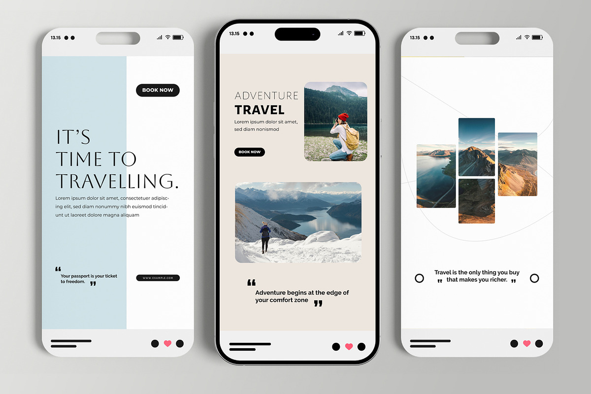 Adventure Travel Social Media Story