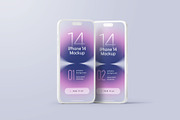 iPhone 14 Pro Clay Mockup Set, an iPhone Mockup by Deeplab (Thumbnail 13 of 18)