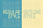 Lazy Note - Display Font, a Font by Alpaprana (Thumbnail 2 of 10)