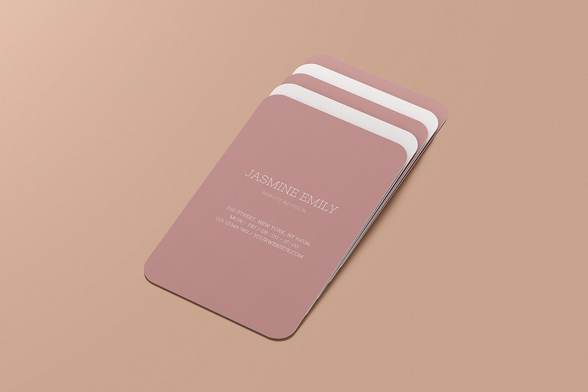 Vertical Business Card Mockup, a Books & Magazine Mockup by Mockup Supper (Photo 3 of 10)