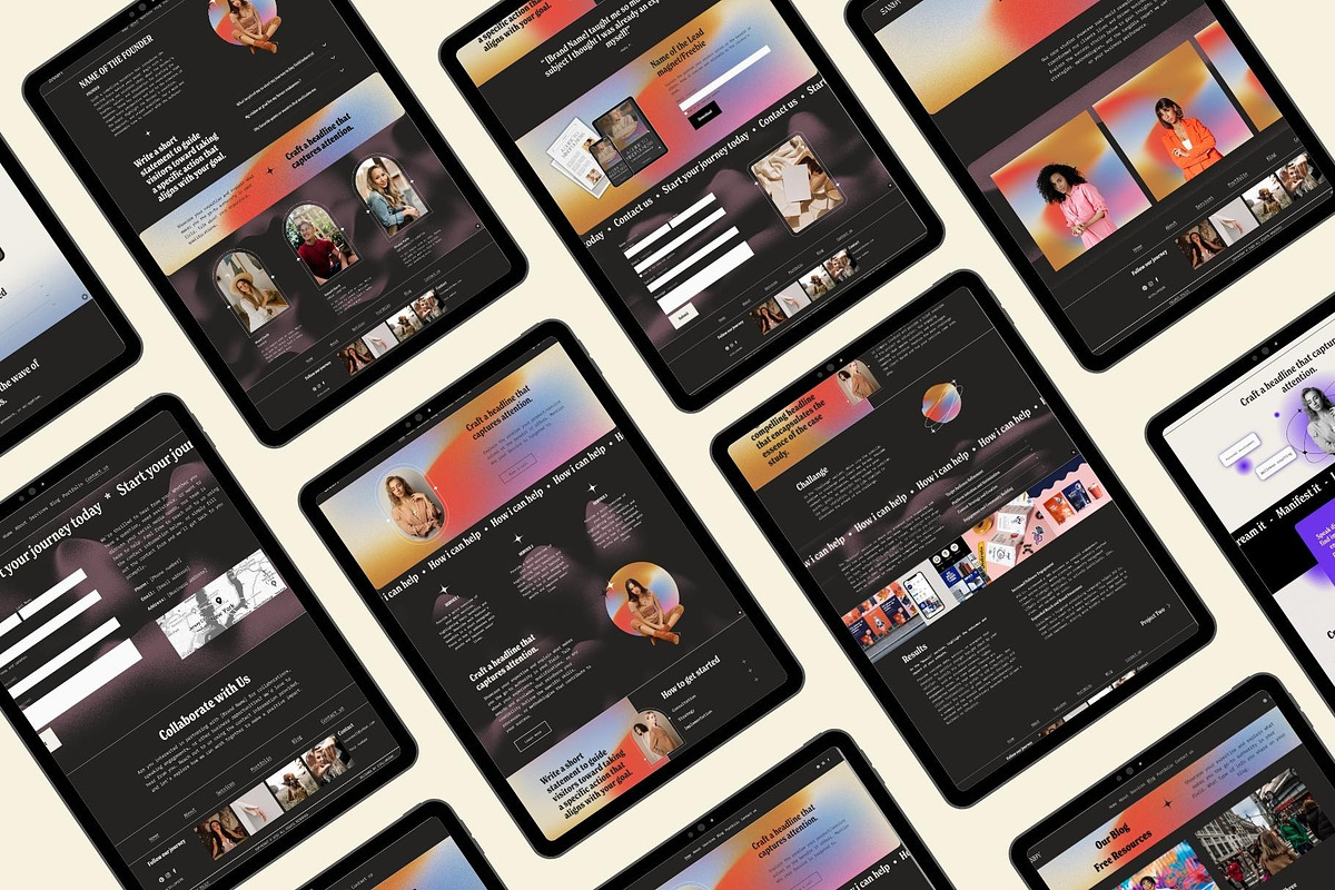 Squarespace Website template, a Squarespace Template by Ciel Lumiere (Photo 8 of 11)