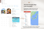Notion Template Japan Travel Planner, an App Template by GlamWebDesigns (Thumbnail 6 of 9)