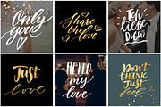 Love Expressions Handlettering Pack, a Texture Illustration by Spencerian Sisters (Thumbnail 8 of 8)