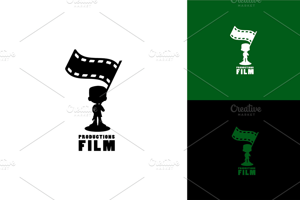 Productions Film Logo Simple, a Branding & Logo Template by zaqilogo