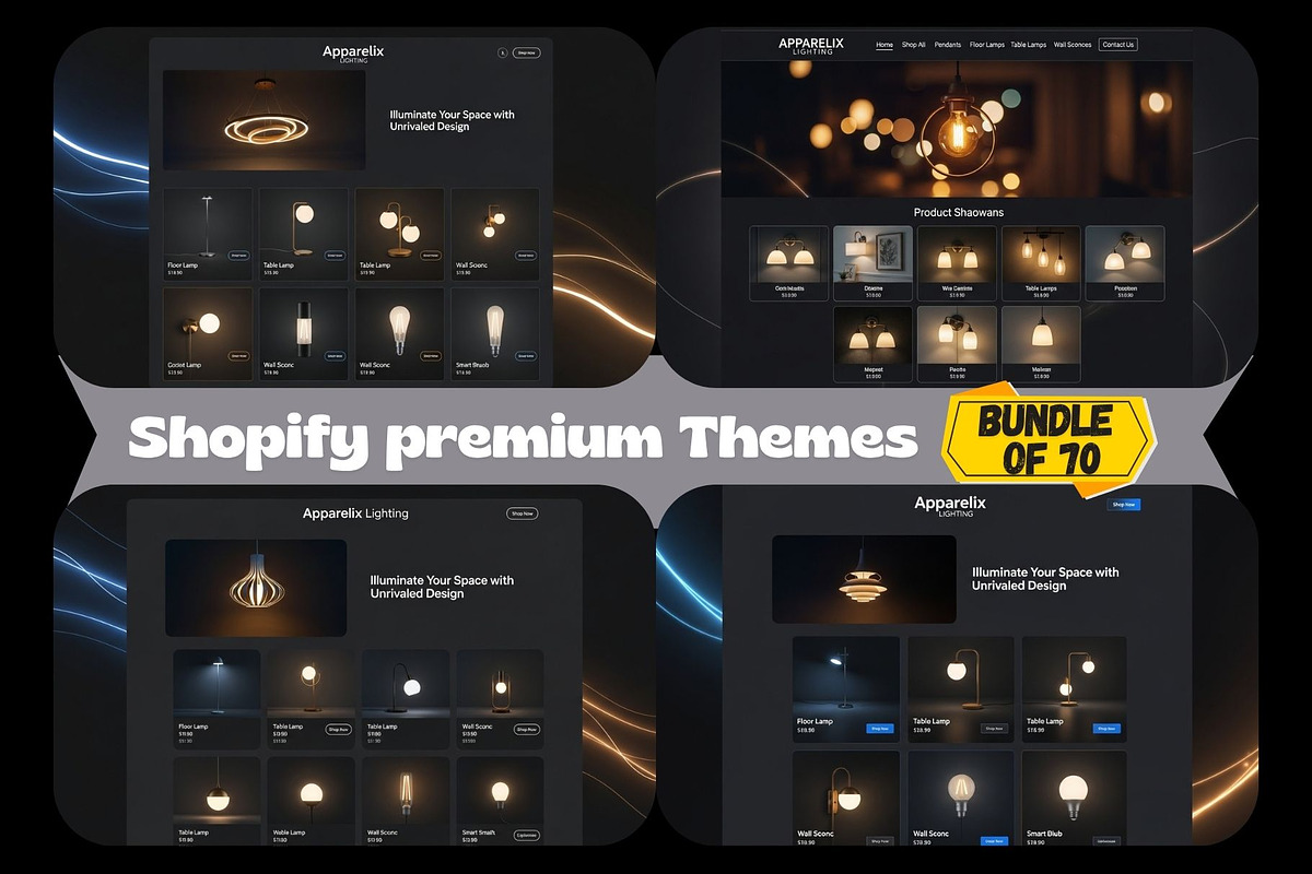 Shopify Premium Themes Bundle 50, a Shopify Template by Aban's World (Photo 34 of 59)
