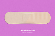 Basic Bandage Mockup Pack for PS, a Product Mockup by studio.pancz (Thumbnail 3 of 7)