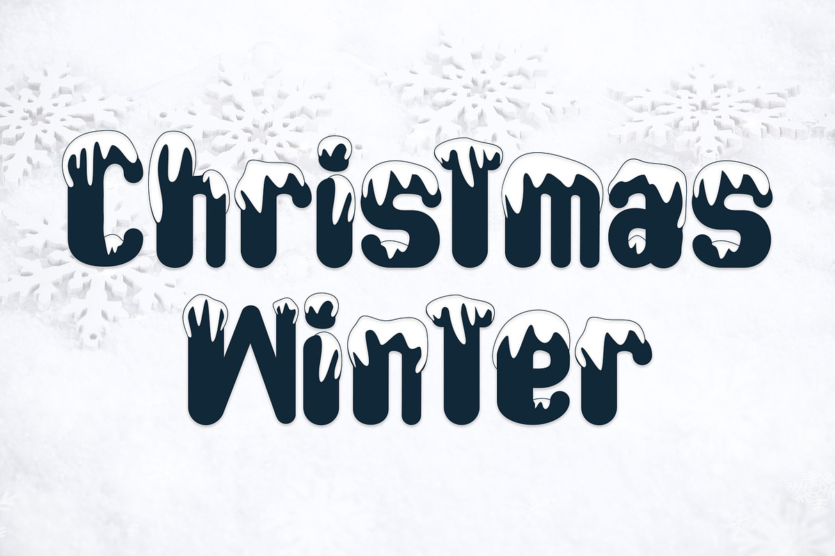 Snow Play, a Handwritten Font by Letterafa Studio (Photo 4 of 6)