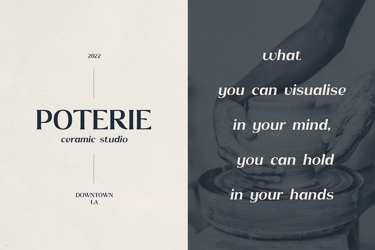 Font Bundle Vol.06 - 8 Premium Fonts, a Serif Font by Only Fonts (Photo 20 of 26)