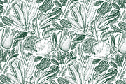 Green Salad Vector Collection, a Food Illustration by Lubov Illustrations Shop (Thumbnail 7 of 7)