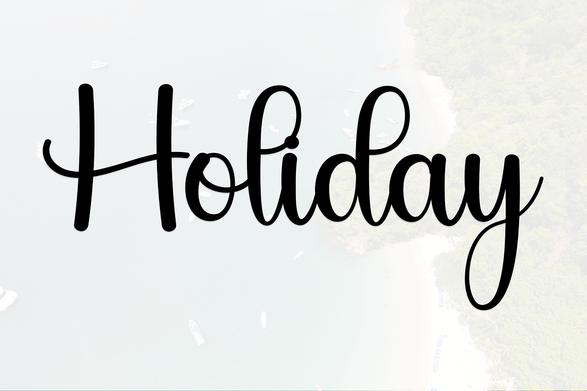 Sunday Vacation, a Handwritten Font by FreshTypeINK (Photo 4 of 8)