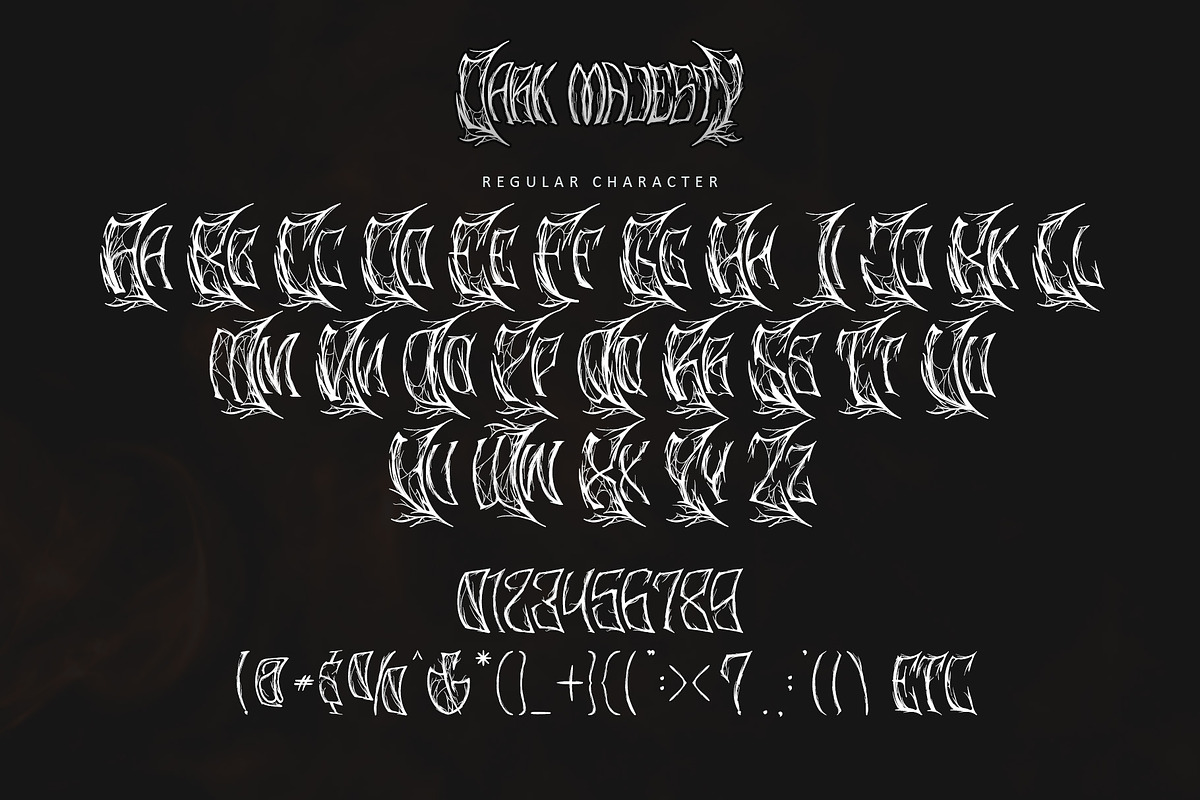Dark Majesty, a Blackletter Font by Letterara (Photo 7 of 10)