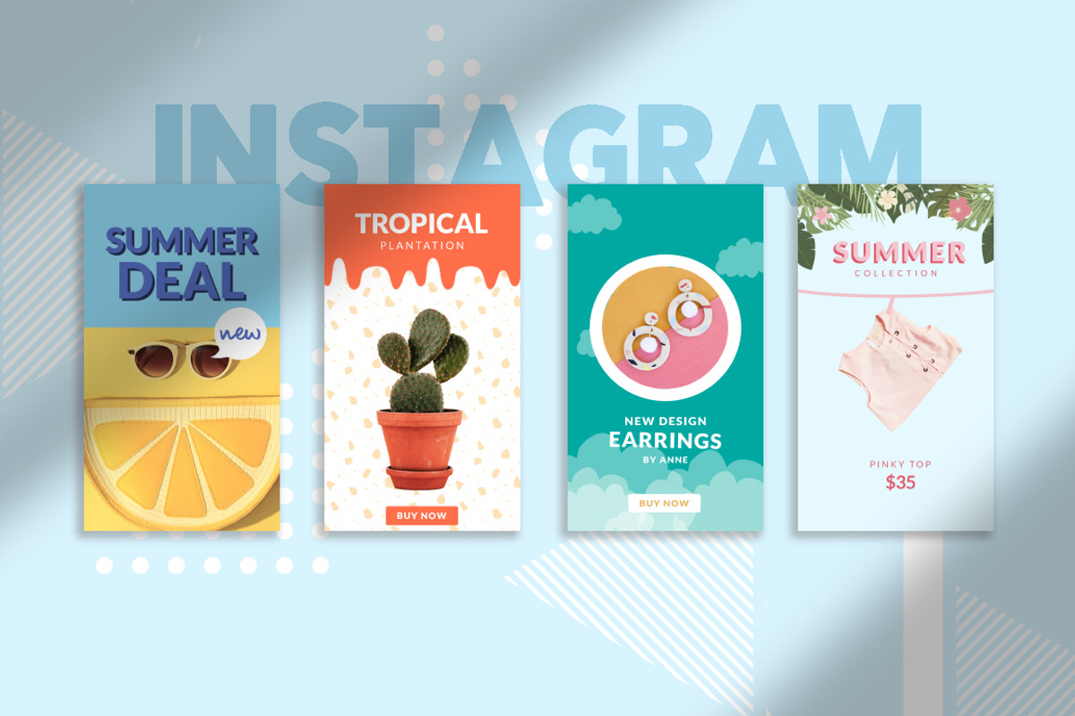 CANVA Colorful Social Media Pack, a Social Media Template by Eviory (Photo 5 of 14)