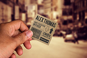 Iconic Kraft Paper Business Card, a Business Card Template by Marvel (Thumbnail 2 of 6)
