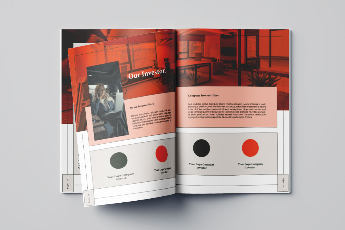 Annual Report Vol.59, a Brochure Template by Bewalrus Studio (Photo 11 of 11)