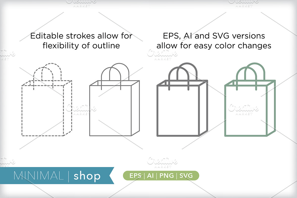 Minimal shop icons, an Outline Icon by Picture Window (Photo 5 of 5)