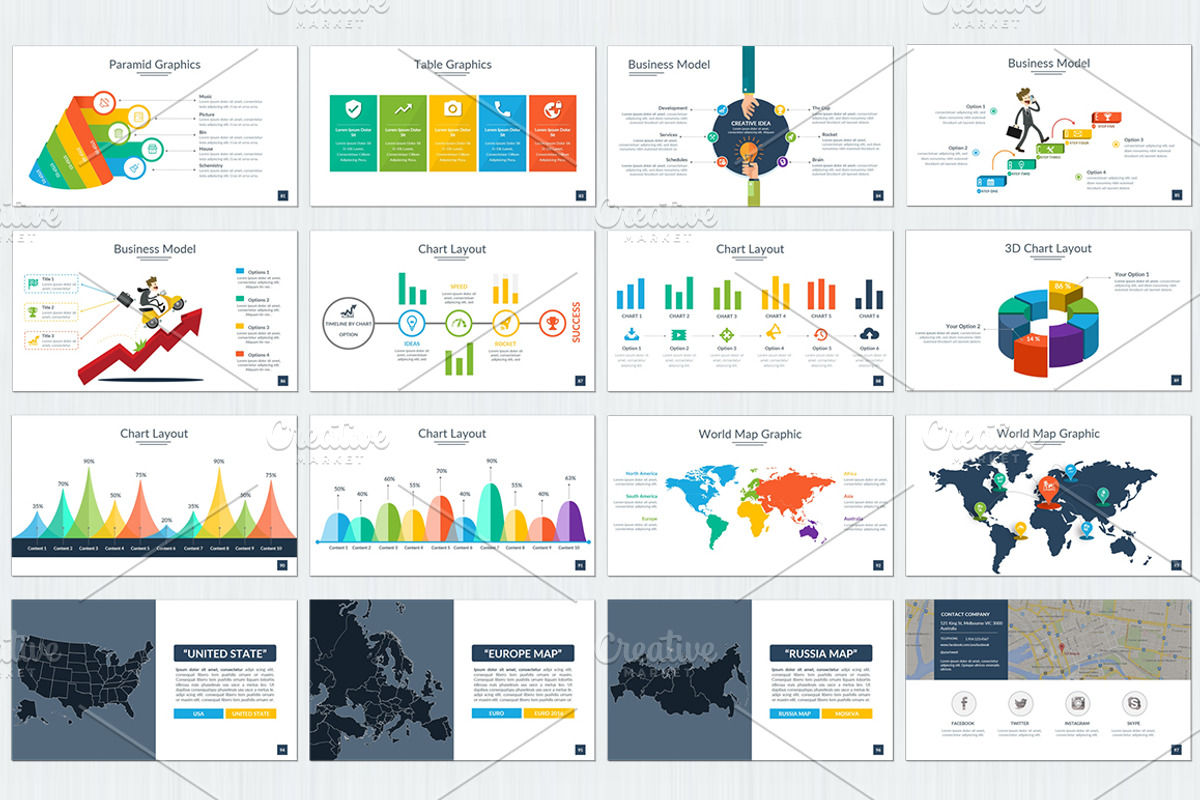 Startup Keynote Presentation, a Presentation Template by UniqueStudio (Photo 10 of 10)