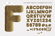 Old Dry Grass or Fur Typo Creator, a Sans Serif Font by TVartworks (Thumbnail 9 of 13)
