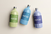 1-Liter Glass Bottle Mockup Set, a Cups & Container Mockup by Mirachma Project (Thumbnail 7 of 9)