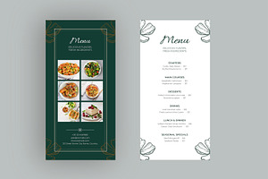 Modern Food Menu Template, a Brochure Template by MightyDesign