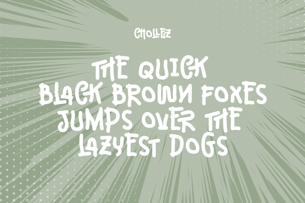 Chollez - Stylish Handwriting Font, a Handwritten Font by Grontype (Photo 7 of 8)