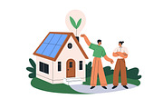 Environmental care. Eco concepts set, a Technology Illustration by Good Studio (Thumbnail 7 of 9)
