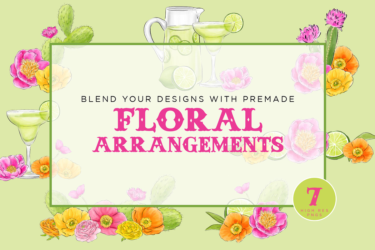 Margarita Fiesta Florals, an Illustration by Relish Designs (Photo 5 of 6)