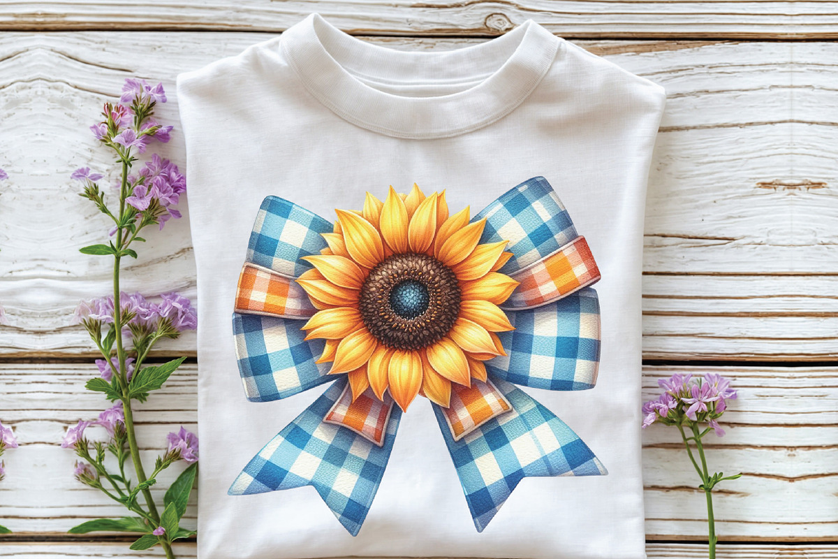 Watercolor Summer Sunflower Clipart, an Illustration by CraftArtStudio (Photo 3 of 6)