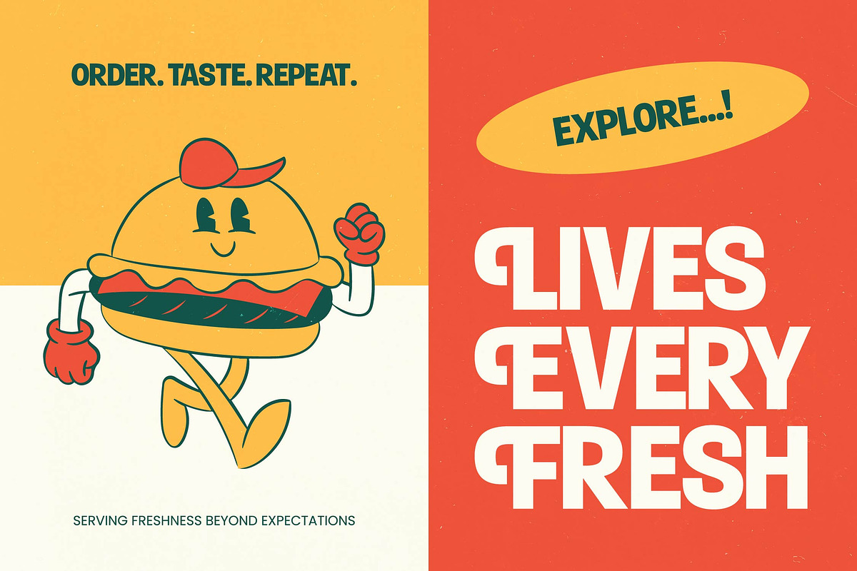 Roster Funy Bold Sans Serif, a Sans Serif Font by timelesstype.co (Photo 12 of 15)
