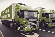 Truck Trailer Mockup Bundle #1, a Mockup by vraiana (Thumbnail 24 of 26)