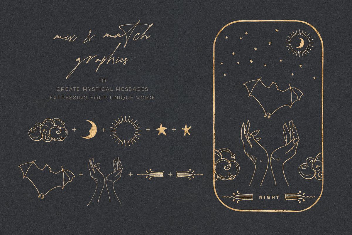 Cosmic Astrology, Magic & Tarot Set, an Object Graphic by Blixa 6 Studios (Photo 54 of 68)