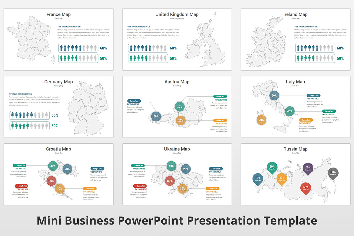 Mini Business PowerPoint Template, a Presentation Template by GraphicStan (Photo 26 of 30)