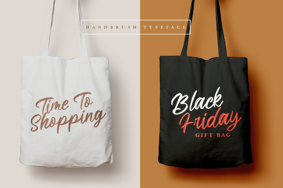 Brighnesy Hand Brush Business Font preview 3