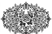 50 Elegant Floral Ornate Silhouette, a Decorative Illustration by Amazin_art (Thumbnail 15 of 30)