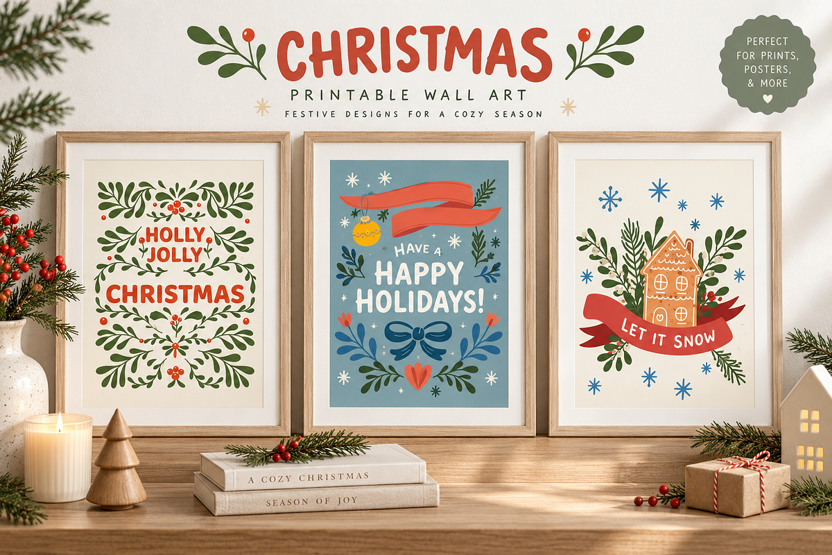 196 Xmas Illustrations Bundle, a Seasonal Illustration by Anna Studio (Photo 7 of 12)